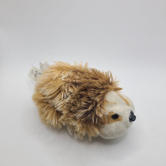 2009 Zhu Zhu Pets Interactive Wild Bunch Zu Zu Tan Fuzzy Hedgehog Hamster RARE - Picture 2 of 5